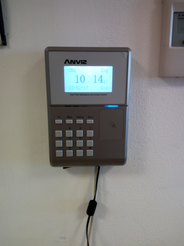 Time and Attendance System, Badge and PIN, OC500 Rfid